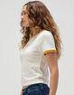 VANS De La Vans Womens Ringer Tee image number 3