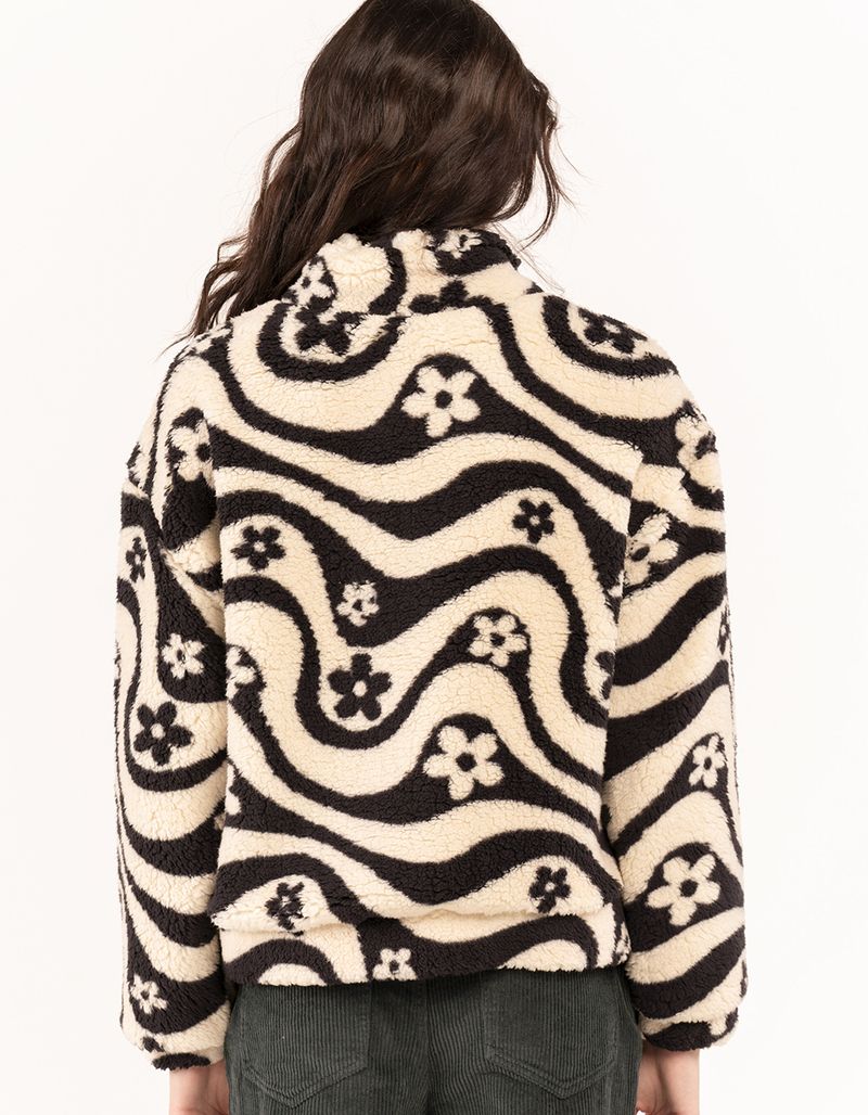 RSQ Print Womens Sherpa Jacket image number 4