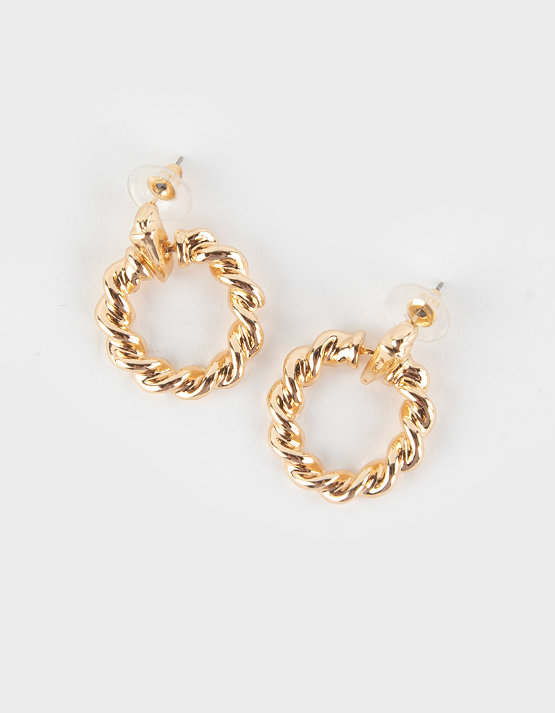 FULL TILT Stud Twist Earrings image number 0