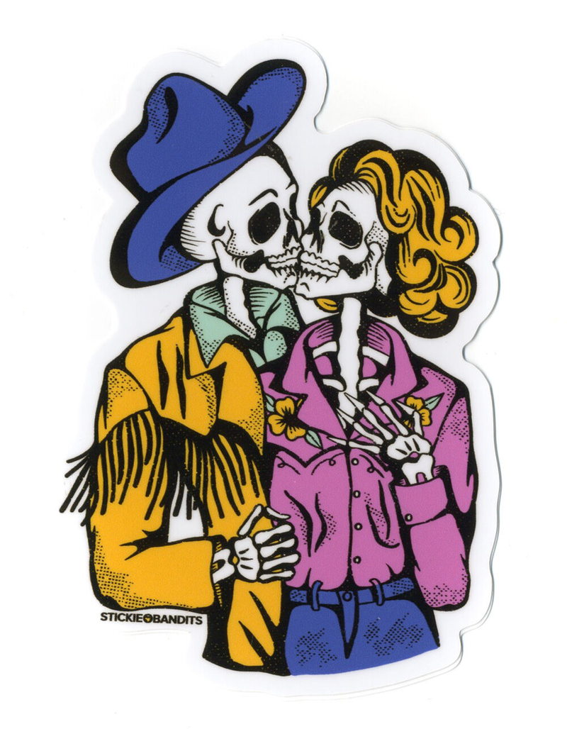 STICKIE BANDITS Western Lovers Sticker image number 0
