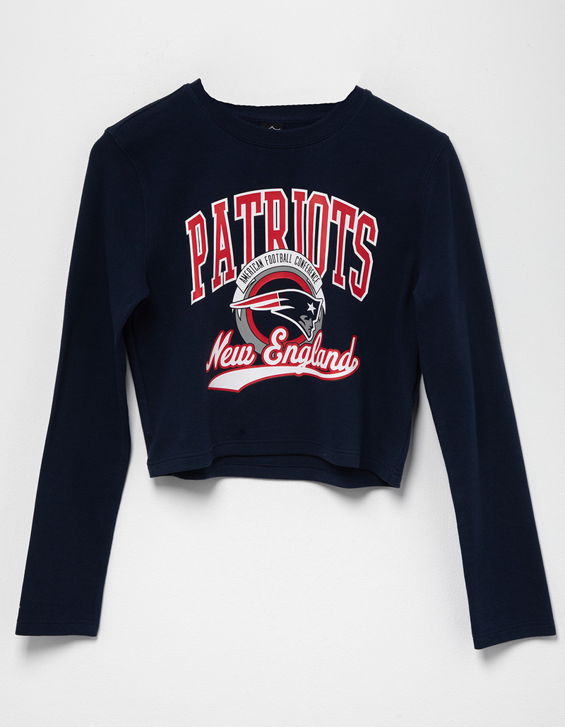 NFL New England Patriots Womens Long Sleeve Baby Tee image number 4