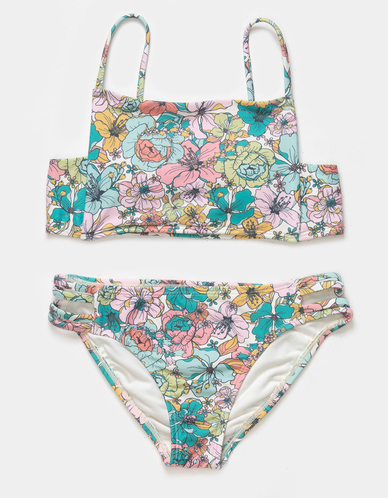 O'NEILL Janis Floral Square Neck Bralette Bikini Set image number 0