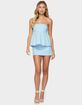 EDIKTED Avalai Linen Look Mini Skort image number 3