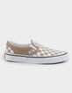 VANS Checkerboard Kids Classic Slip-On Shoes image number 1