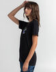 LAST CALL CO. Spell Womens Oversized Tee image number 3