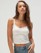 RSQ Womens Lace Trim Cami image number 1