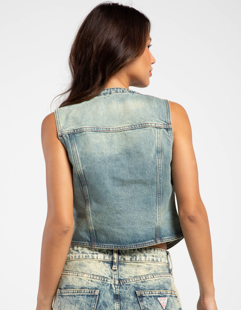 GUESS ORIGINALS Vintage Womens Denim Vest image number 3