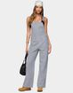 EDIKTED Tamsin Striped Overalls image number 5