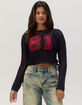 GUESS ORIGINALS Womens Crochet Top image number 1