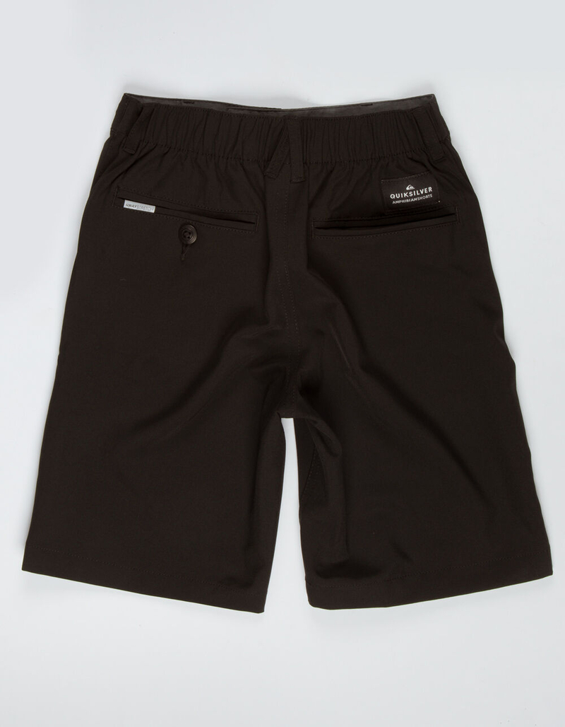 QUIKSILVER Union Amphibian Little Boys Black Shorts (4-7) image number 1
