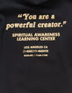 AT ALL You're Powerful Mens Hoodie image number 3