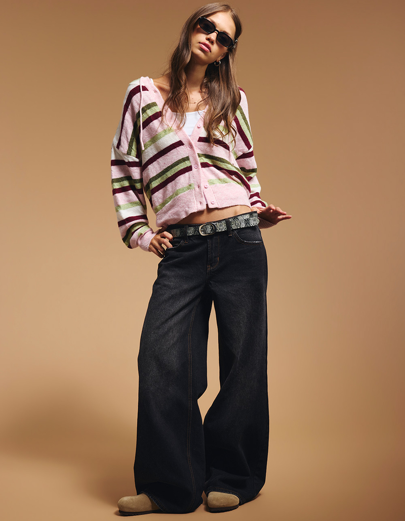 RSQ Womens Low Rise Baggy Jeans image number 5