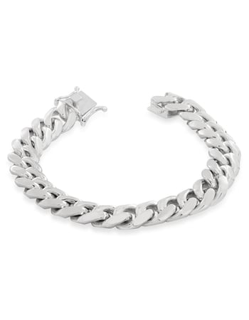 KING ICE 10mm Miami Cuban Link Bracelet Alternative Image