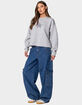 EDIKTED Gingham Star Sweatshirt image number 4