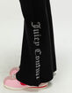 JUICY COUTURE Sweater Bling Womens Fold Over Waistband Flare Pants image number 3