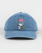 RSQ x Peanuts Denim Womens Strapback Dad Hat image number 2