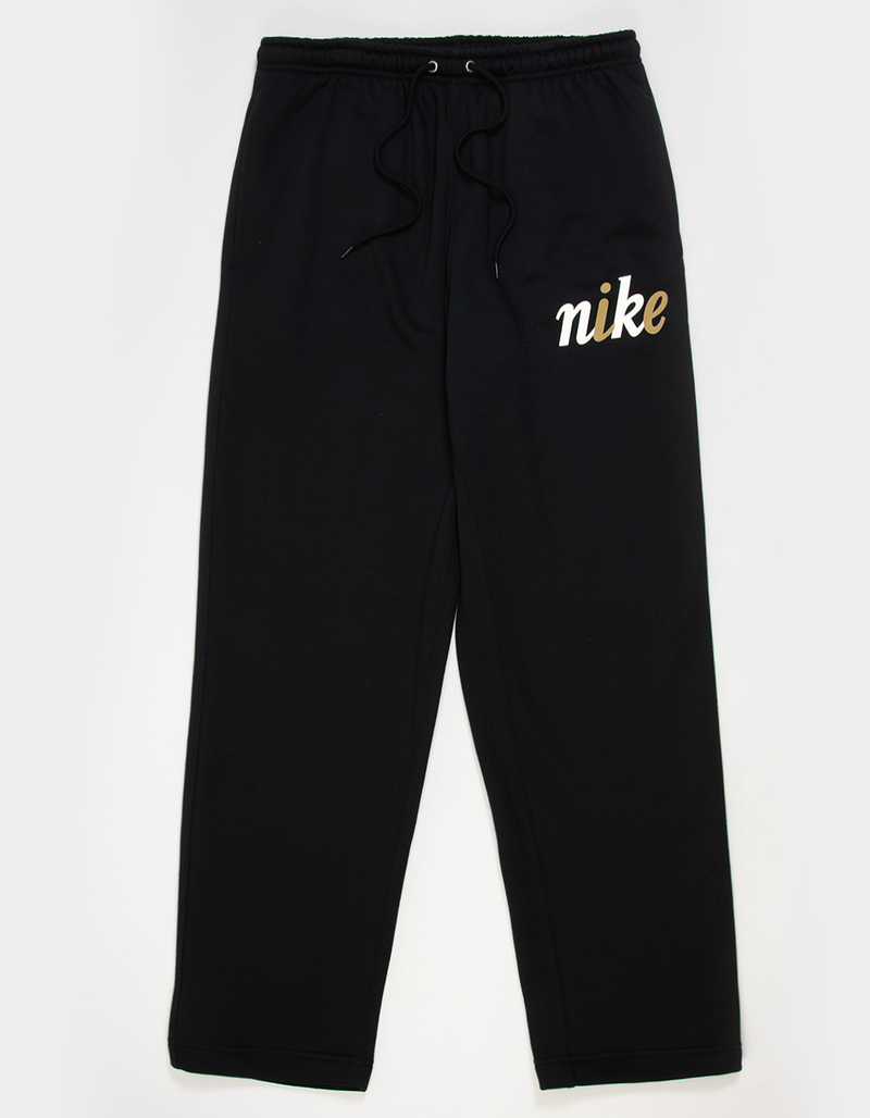 NIKE Club Mens Brushed Back Open Hem Sweatpants image number 0