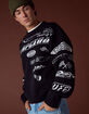 RSQ Mens Graphic Sweater image number 1