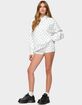 EDIKTED Chelsie Polka Dot Foldover Shorts image number 4
