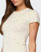 EDIKTED Florence Floral Tee image number 3