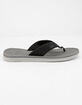 QUIKSILVER Haleiwa Plus Gray Mens Sandals image number 3