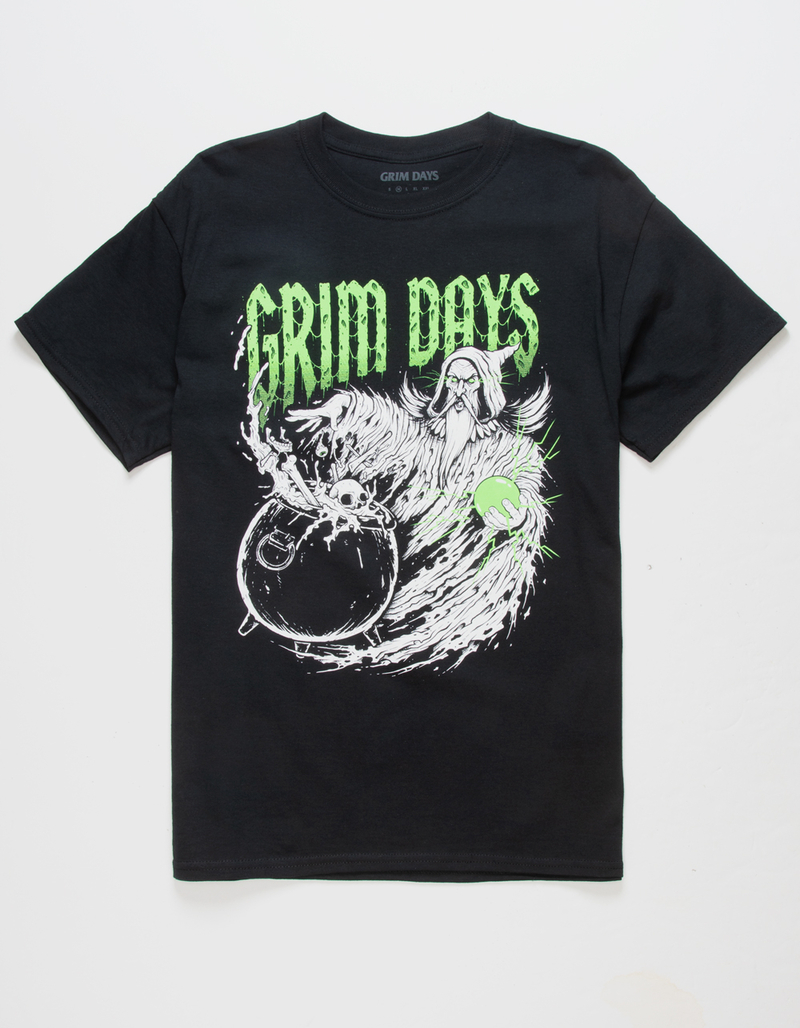 GRIM DAYS Bone Wizard Mens Tee image number 0