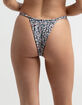 FULL TILT Floral Ruched Bikini Bottoms image number 3