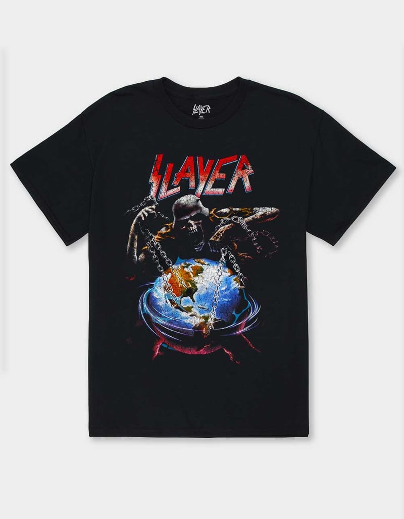 SLAYER Intourvention Unisex Tee image number 0
