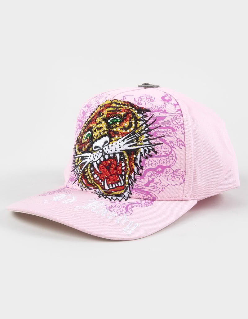 ED HARDY Retro Womens Snapback Hat image number 0