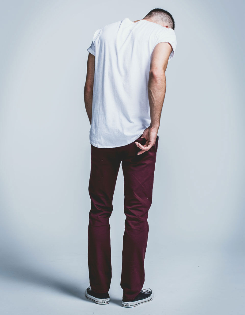 RSQ London Mens Skinny Chino Pants image number 4