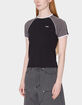 OBEY Replay Raglan Womens Short Sleeve Tee image number 3