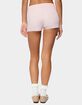 EDIKTED Lorie Ribbed Knit Shorts image number 3