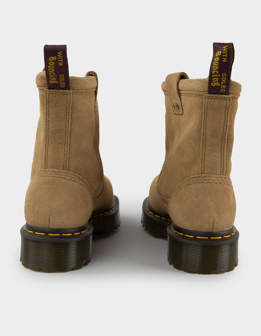 DR. MARTENS Anistone Lo Womens Suede Boots - LIGHT TAN | Tillys