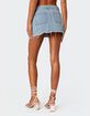 EDIKTED Jessie Denim Mini Skirt image number 5