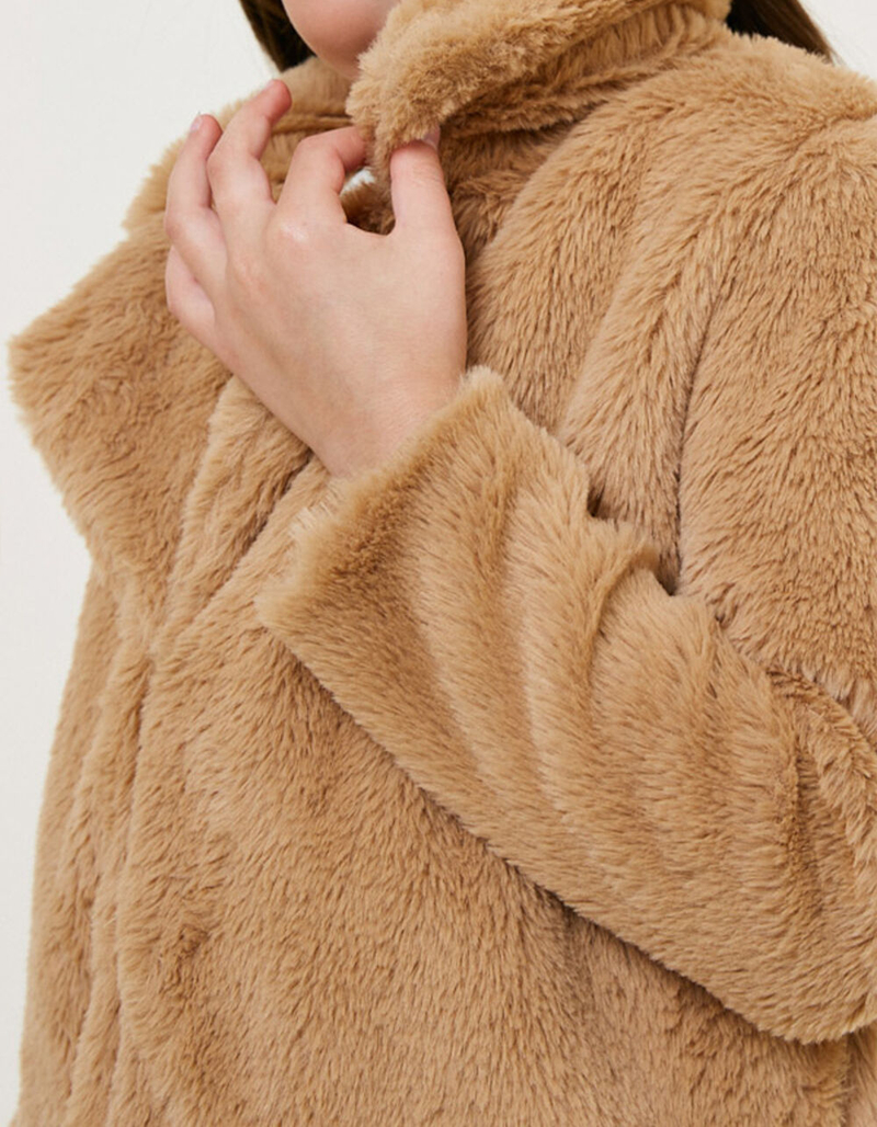 HAYDEN Faux Fur Girls Coat image number 4