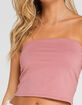 BOZZOLO Womens Pink Tube Top image number 2