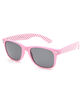 BLUE CROWN Checkered Kids Wayfarer Sunglasses image number 1