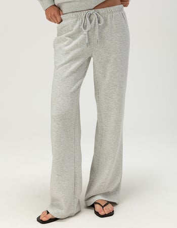 ROXY Ariel Womens Wide Leg Sweatpants Alternative Image