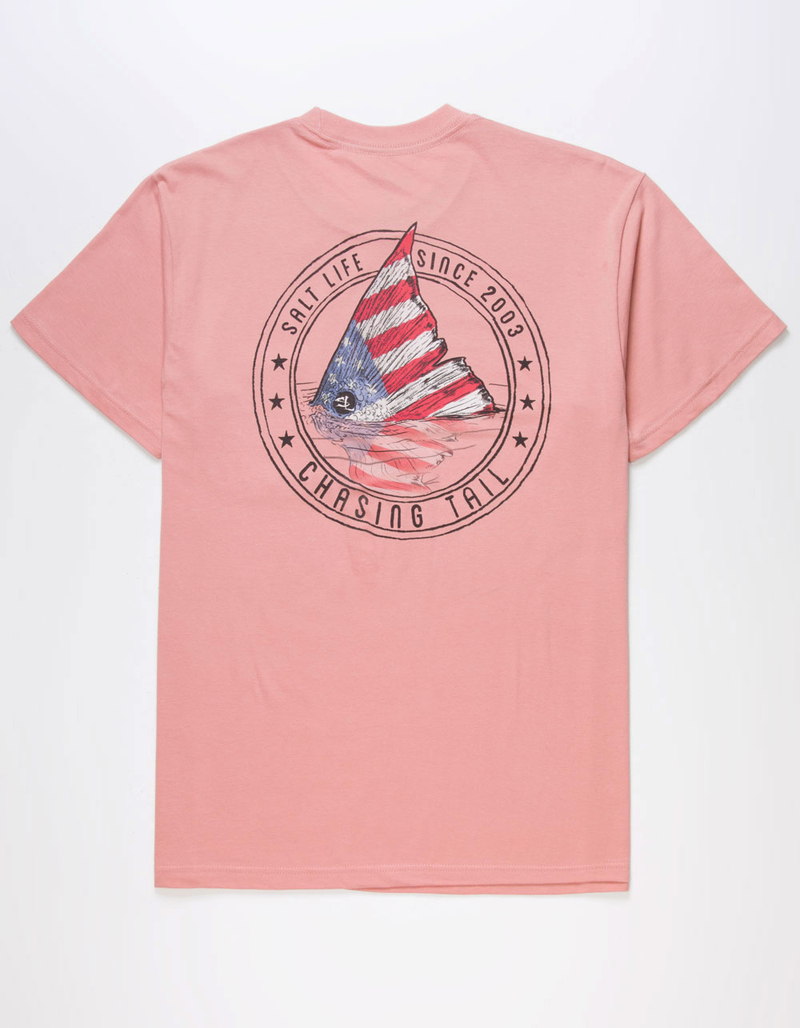 SALT LIFE Redfish Stars Mens Pocket Tee image number 0