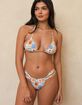DIPPIN' DAISY'S Palm Triangle Bikini Top image number 4