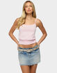 EDIKTED Hazelina Striped Tank Top image number 1