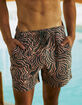 RSQ Mens Topo 5'' Swim Shorts image number 4