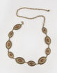 Red Concho Chain Belt image number 1