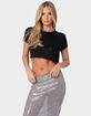 EDIKTED Seville Cropped Tee image number 1