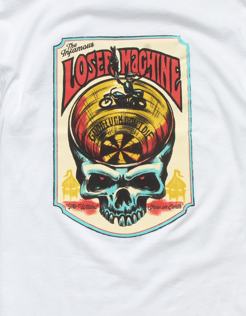 LOSER MACHINE Death Wall Mens Tee image number 2