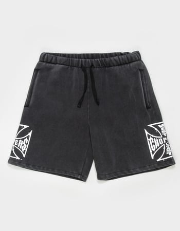 WEST COAST CHOPPERS Stroke Logo Mens Sweat Shorts Alternative Image