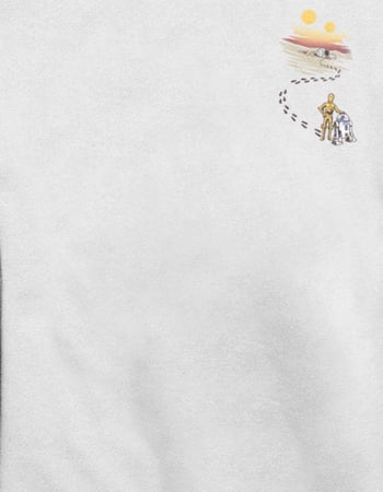 STAR WARS Desert Footprints Unisex Crewneck Sweatshirt Alternative Image