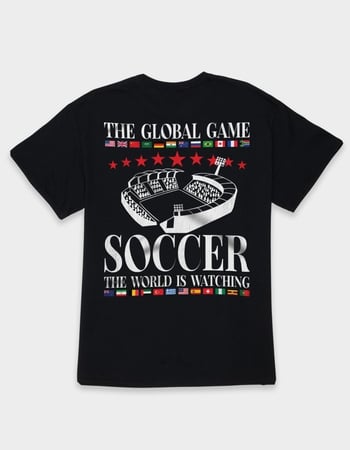 SOCCER World Is Watching Unisex Tee Alternative Image