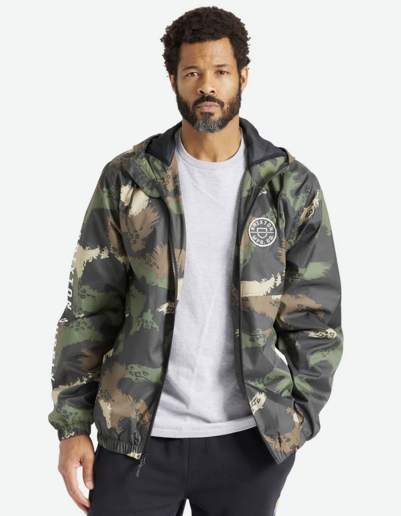 BRIXTON Claxton Crest Mens Jacket image number 3