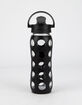 LIFEFACTORY 22oz Active Cap Onyx Glass Water Bottle image number 2